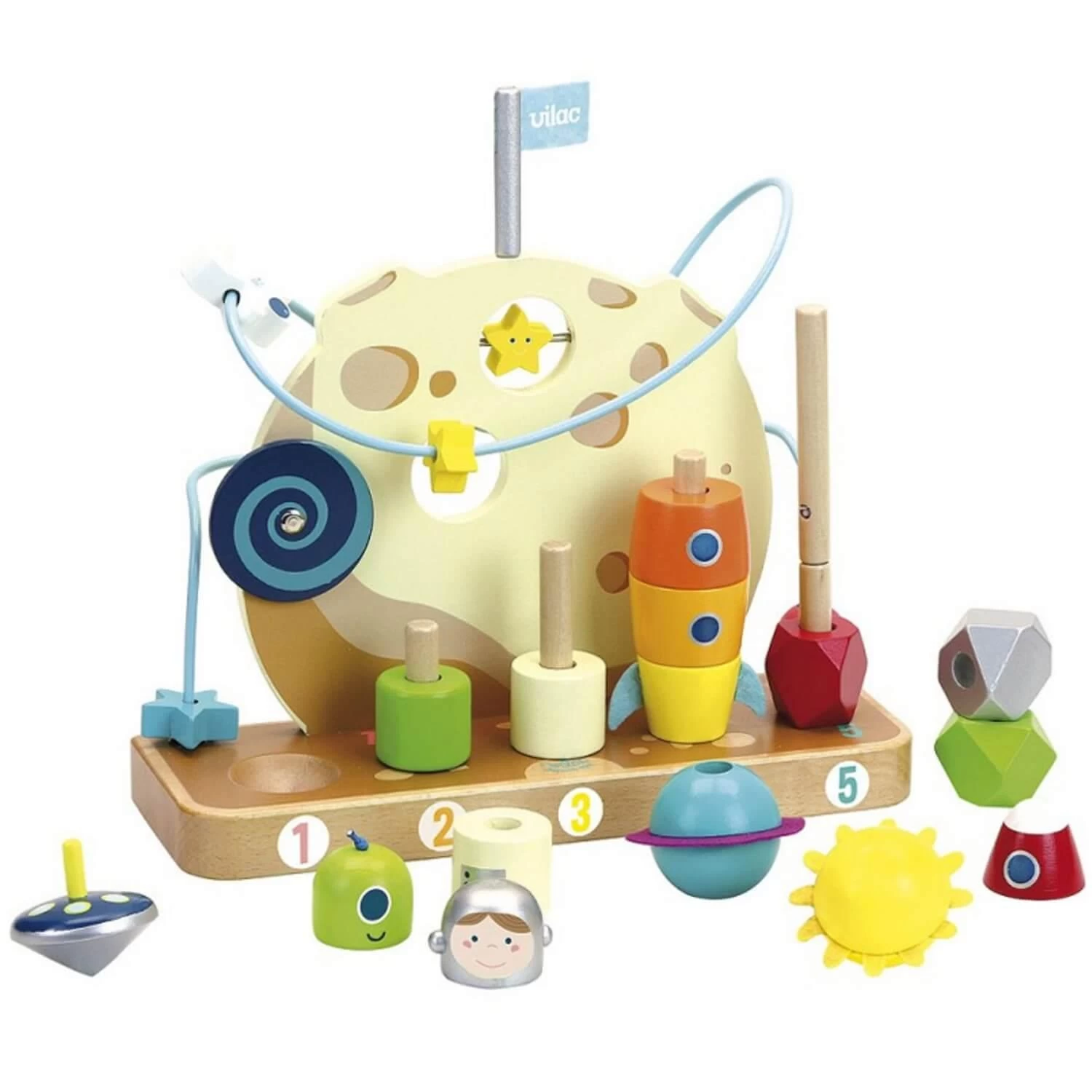 Vilac J'apprends à Compter : Dans Les étoiles 2 Vilac J'apprends à Compter : Dans Les étoiles – Image 2