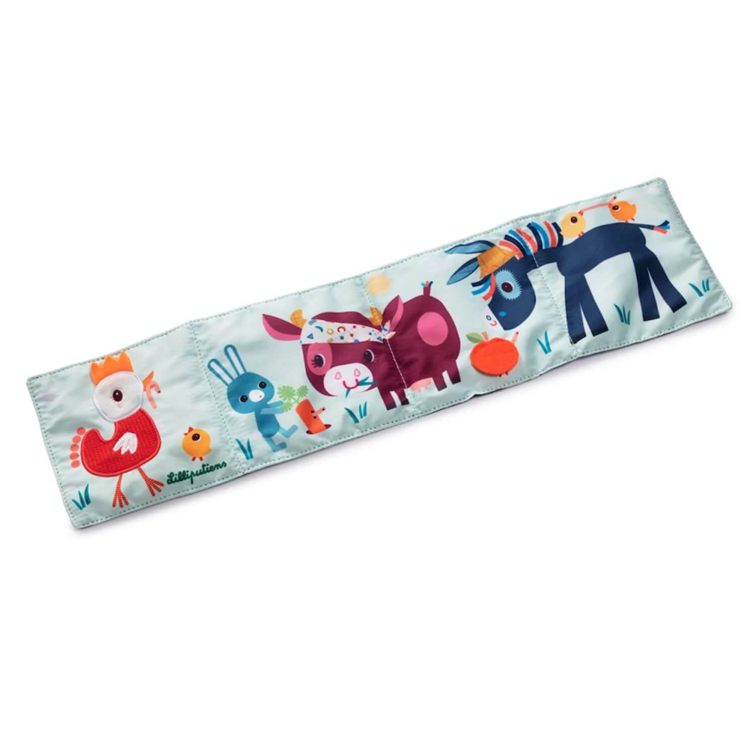 Lilliputiens Livre Imagier Accordéon : Ferme 2 Lilliputiens Livre Imagier Accordéon : Ferme – Image 2