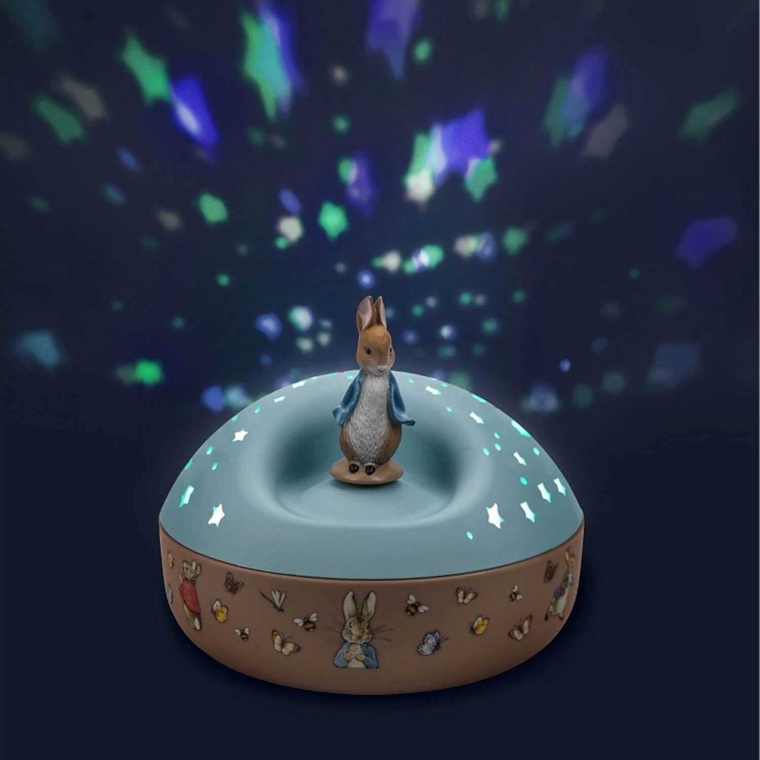 Trousselier Projecteur D'étoiles Veilleuse Musicale : Pierre Lapin 2 Trousselier Projecteur D'étoiles Veilleuse Musicale : Pierre Lapin – Image 2
