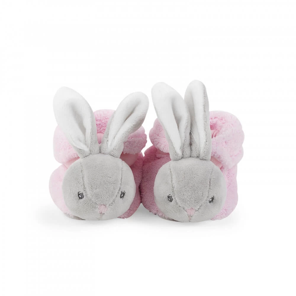 Kaloo Plume : Chaussons Lapinou Rose 2 Kaloo Plume : Chaussons Lapinou Rose – Image 2