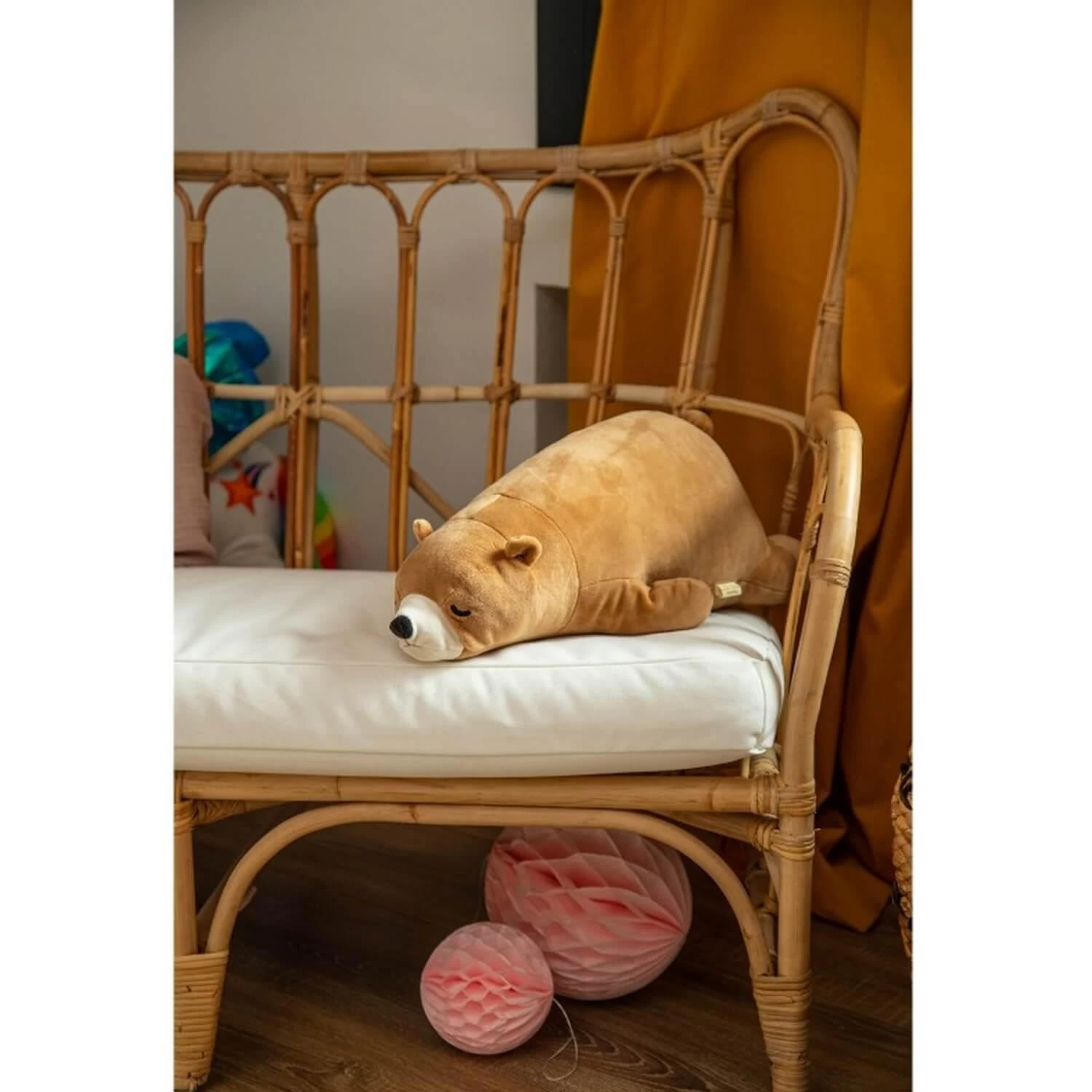 Trousselier Peluche Nemu Nemu - COOKIE - Ours Brun 2 Trousselier Peluche Nemu Nemu - COOKIE - Ours Brun â Image 2