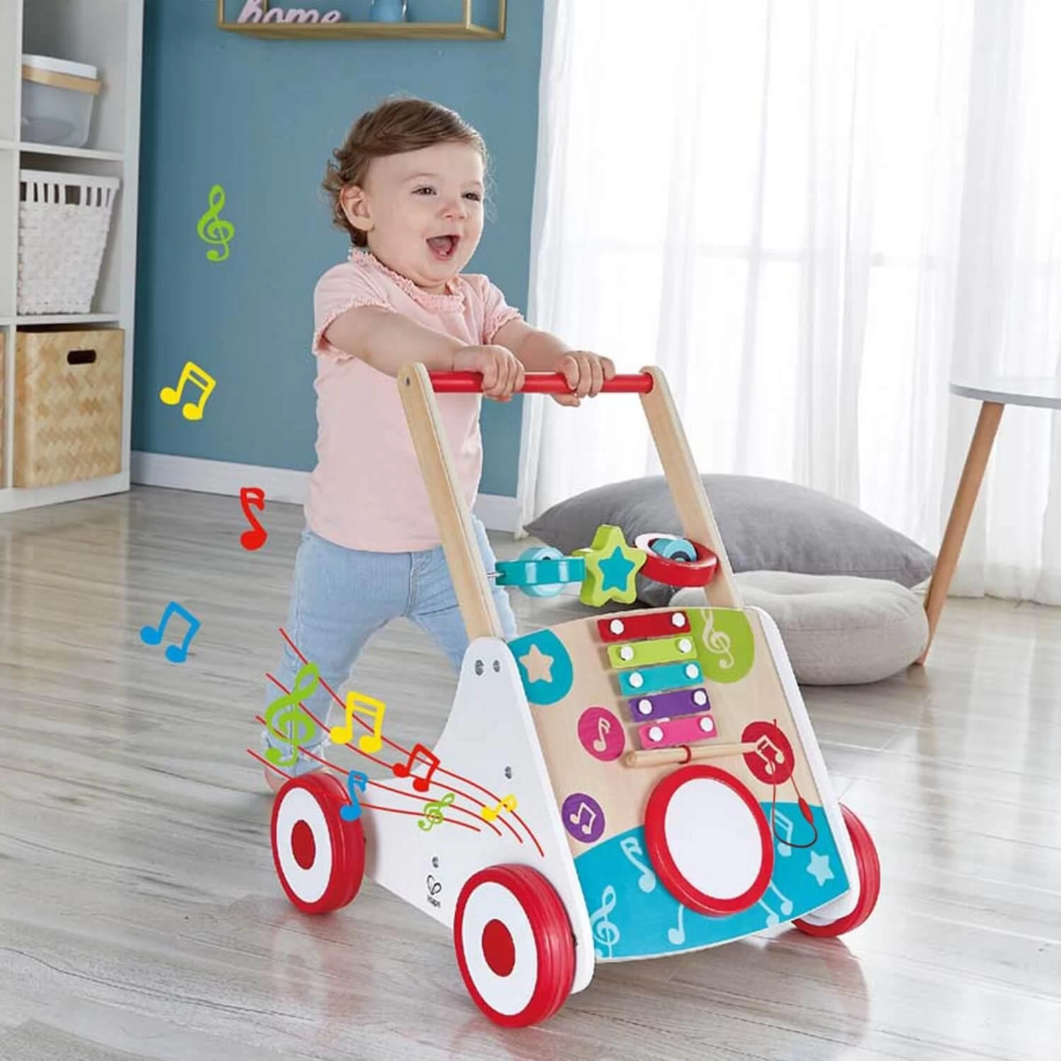 Hape Mon Premier Trotteur Musical 2 Hape Mon Premier Trotteur Musical – Image 2