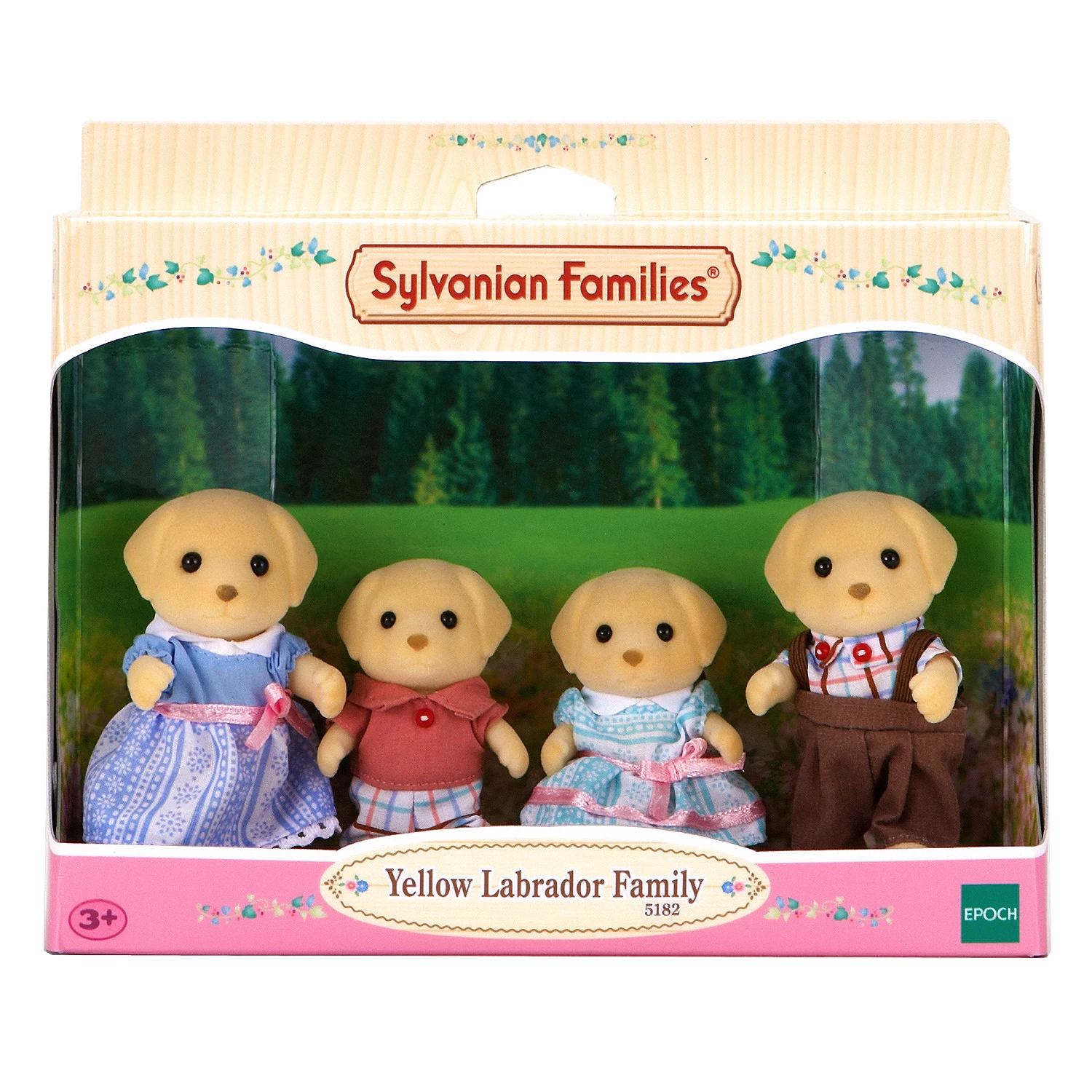 Sylvanian Families Sylvanian Family 5182 : Famille Labrador 2 Sylvanian Families Sylvanian Family 5182 : Famille Labrador – Image 2