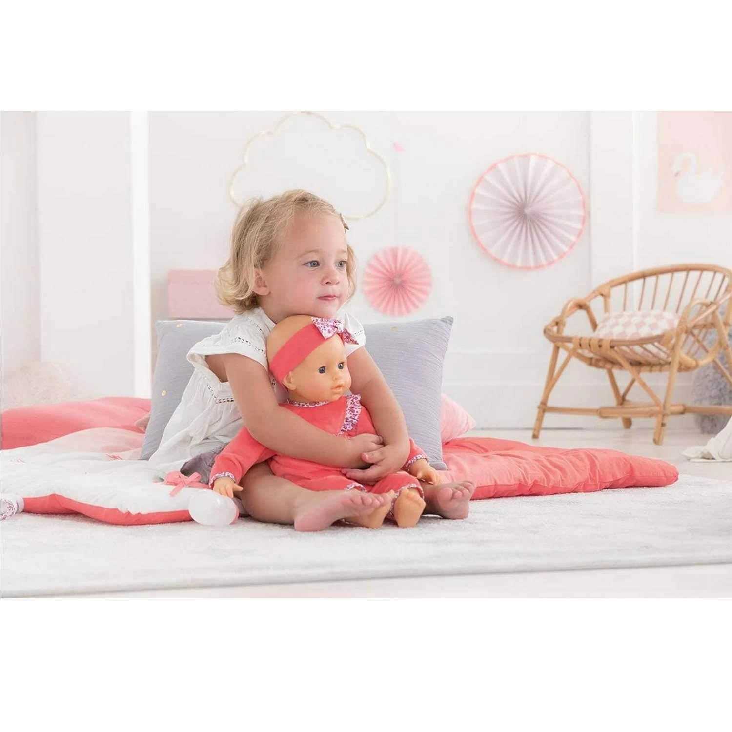 Mon Grand Poupon Corolle : Grand Poupon Interactif 42 Cm : Lila Chérie 2 Mon Grand Poupon Corolle : Grand Poupon Interactif 42 Cm : Lila Chérie – Image 2