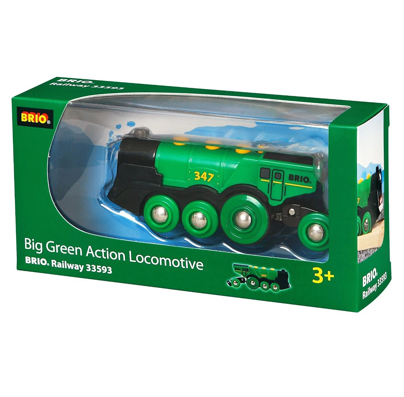Train Brio : Locomotive Verte Puissante à Piles 2 Train Brio : Locomotive Verte Puissante à Piles – Image 2