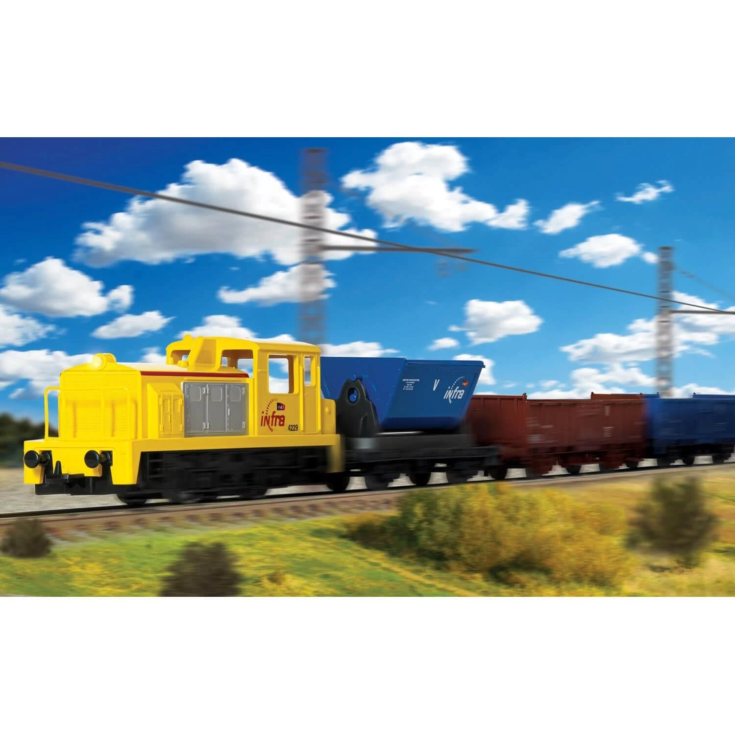 Circuit De Train Jouef Junior : SNCF Infra 2 Circuit De Train Jouef Junior : SNCF Infra – Image 2