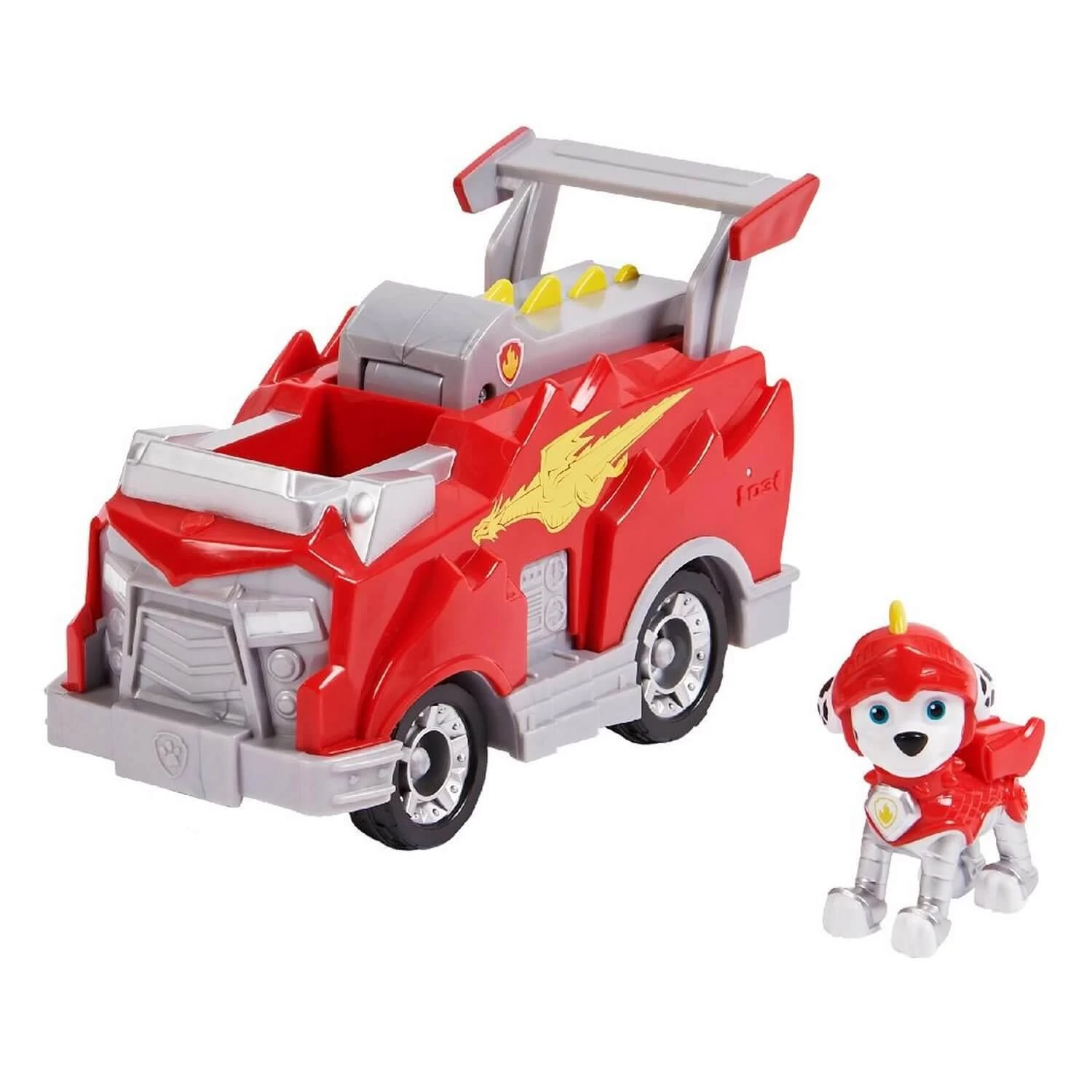 SPIN MASTER VÉHICULE ET FIGURINE PAT'PATROUILLE (PAW PATROL) RESCUE KNIGHTS : CAMION DE MARCUS 2 SPIN MASTER VÉHICULE ET FIGURINE PAT'PATROUILLE (PAW PATROL) RESCUE KNIGHTS : CAMION DE MARCUS – Image 2