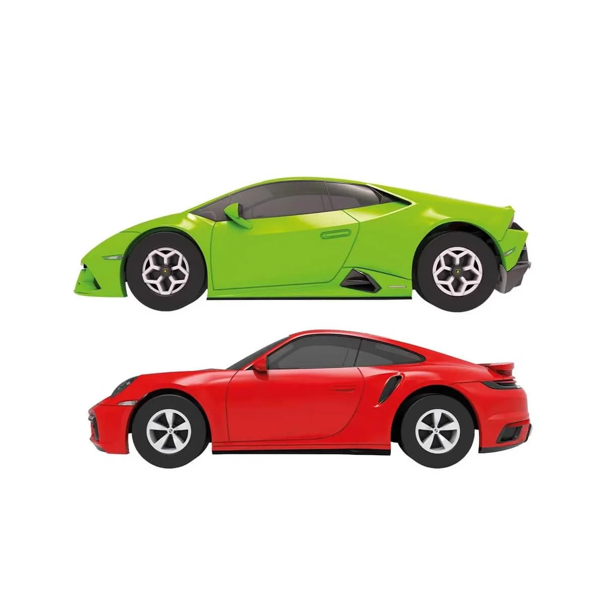 Circuit De Voiture : Micro Scalextric : Super Speed Race Set - Lamborghini Vs Porsche 2 Circuit De Voiture : Micro Scalextric : Super Speed Race Set - Lamborghini Vs Porsche – Image 2