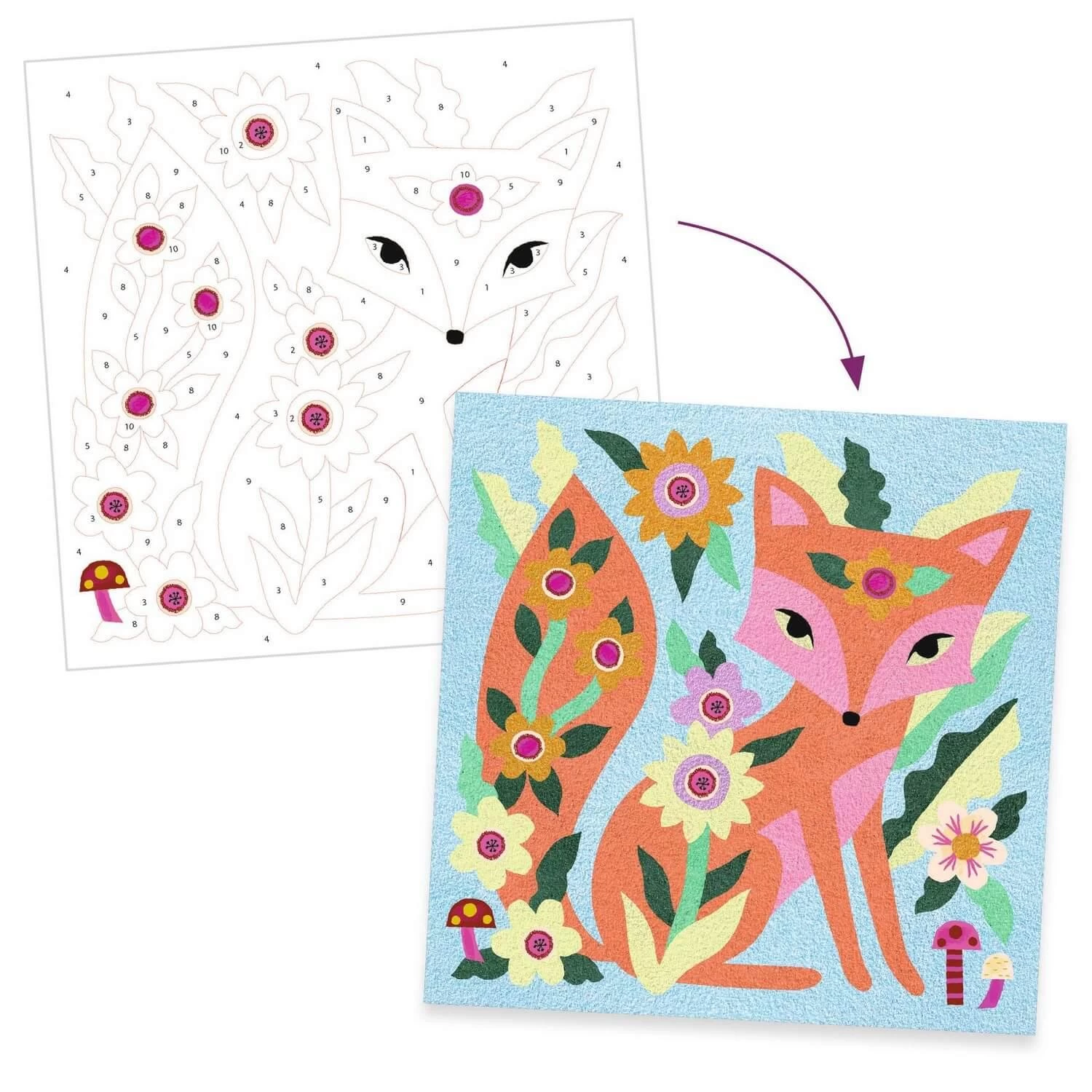 Djeco Sables Colorés 3 Djeco Sables Colorés – Image 3