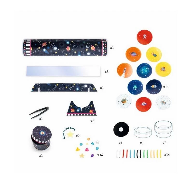 Djeco Kaléidoscope à Assembler : Immersion Spatiale 3 Djeco Kaléidoscope à Assembler : Immersion Spatiale – Image 3