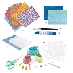 Djeco Coffret Collage : Dessiner Avec Du Papier -Merci tys p3 FULL 1072