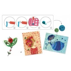 Djeco Atelier Quilling : Volutes En Jupons -Merci tys p3 FULL 1079