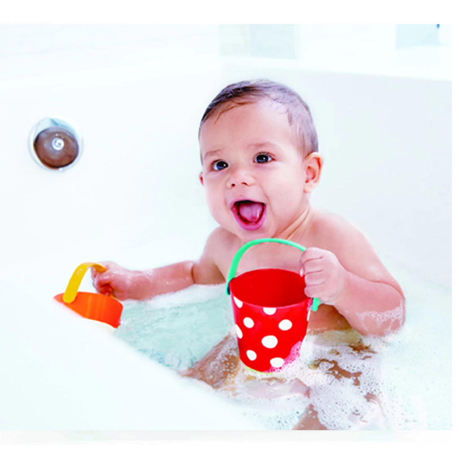 Hape Ensemble De Seaux Colorés 3 Hape Ensemble De Seaux Colorés – Image 3