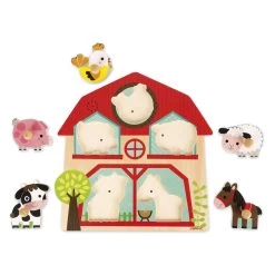 Janod Puzzle Musical : Les Copains De La Ferme -Merci tys p3 FULL 134