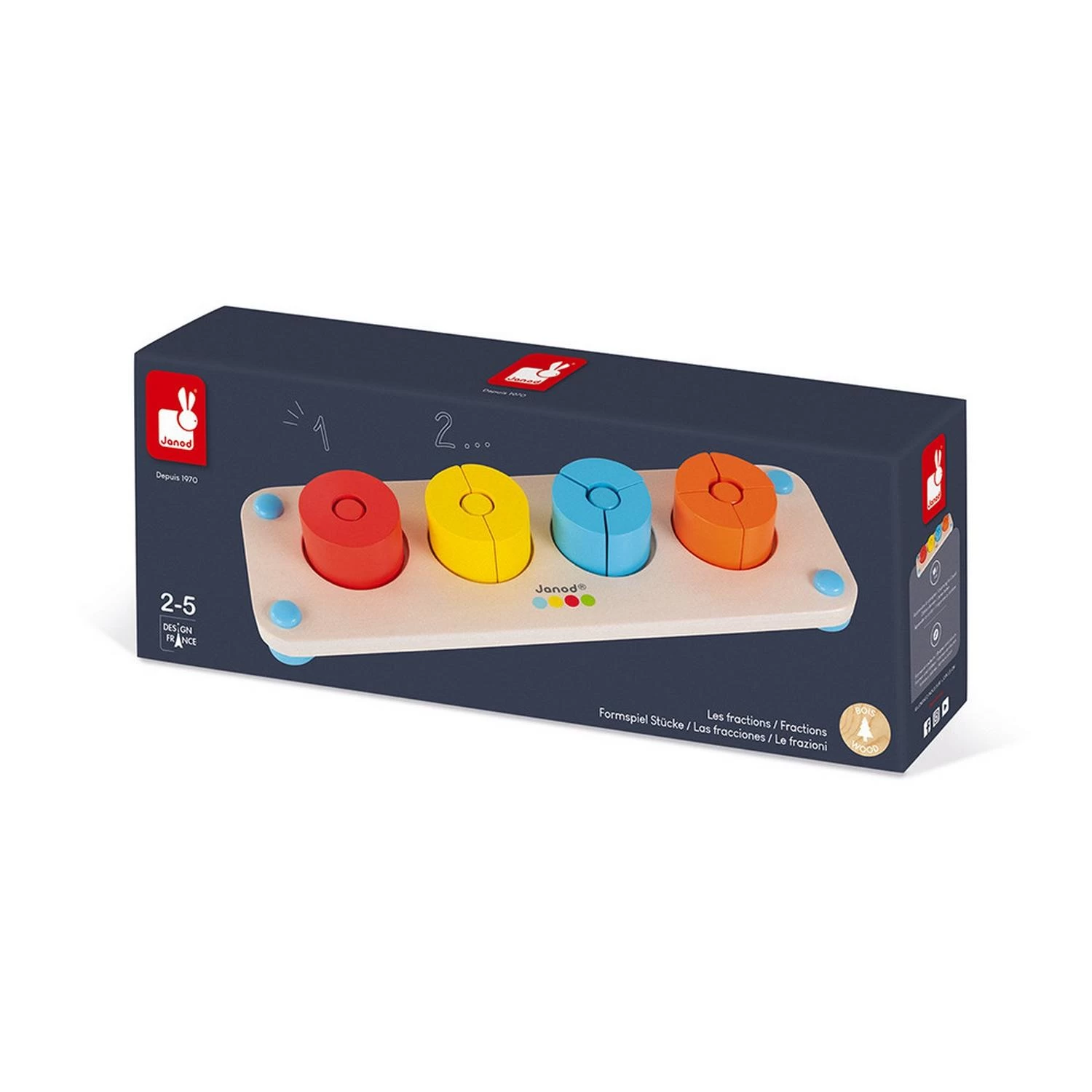 Janod Essentiel : Les Fractions 3 Janod Essentiel : Les Fractions – Image 3