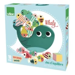 Vilac Jeu D'équilibre En Bois Whaly Ingela P. Arrhenius -Merci tys p3 FULL 197