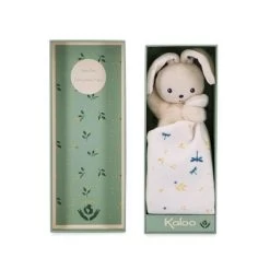 Kaloo Carré Douceur : Doudou Lapin Blanc Délicat -Merci tys p3 FULL 237