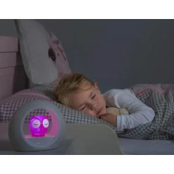 ZAZU Veilleuse Lou Le Hibou Anti-Pleurs - Rose -Merci tys p3 FULL 278