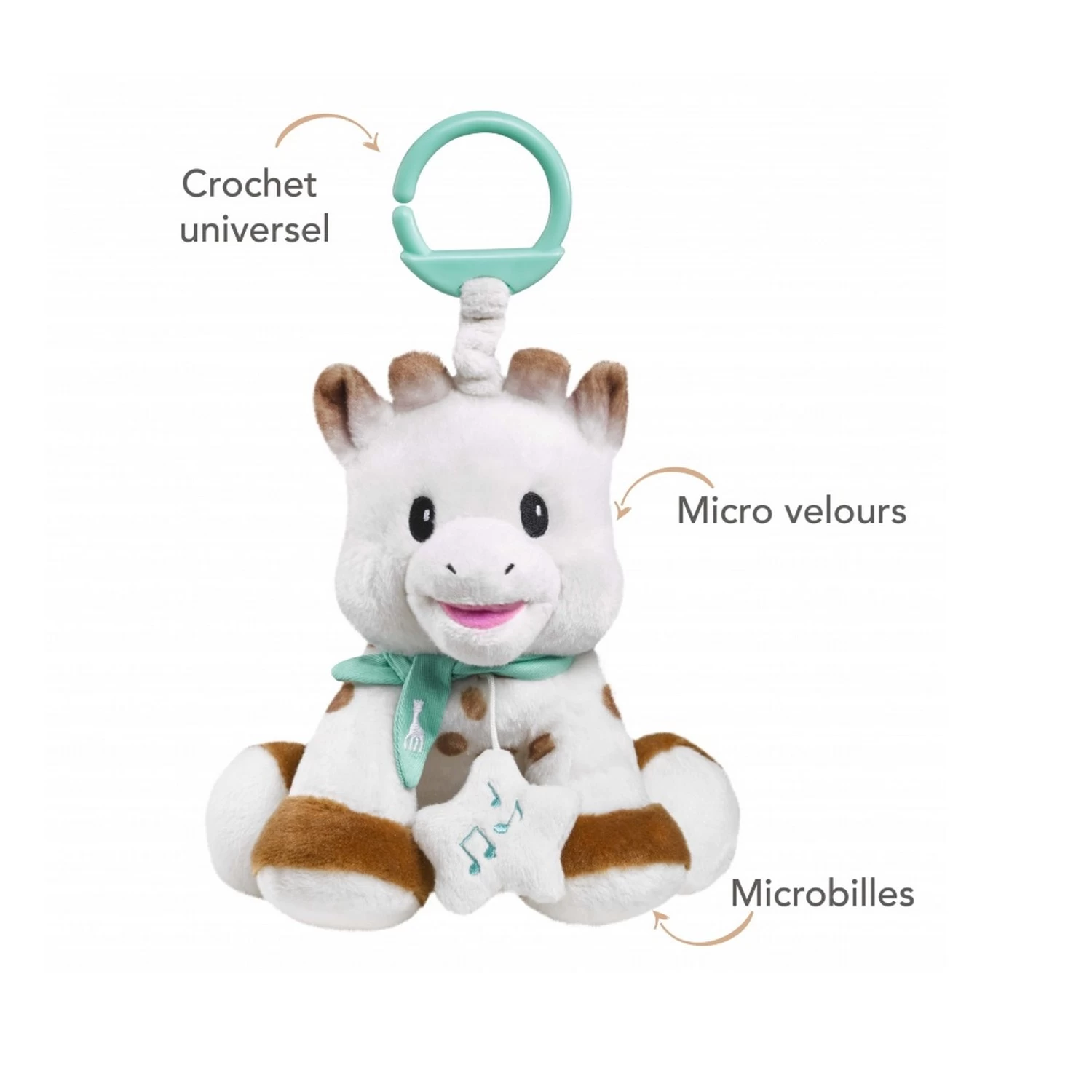 Peluche Sophie La Girafe 20 Cm 3 Peluche Sophie La Girafe 20 Cm â Image 3