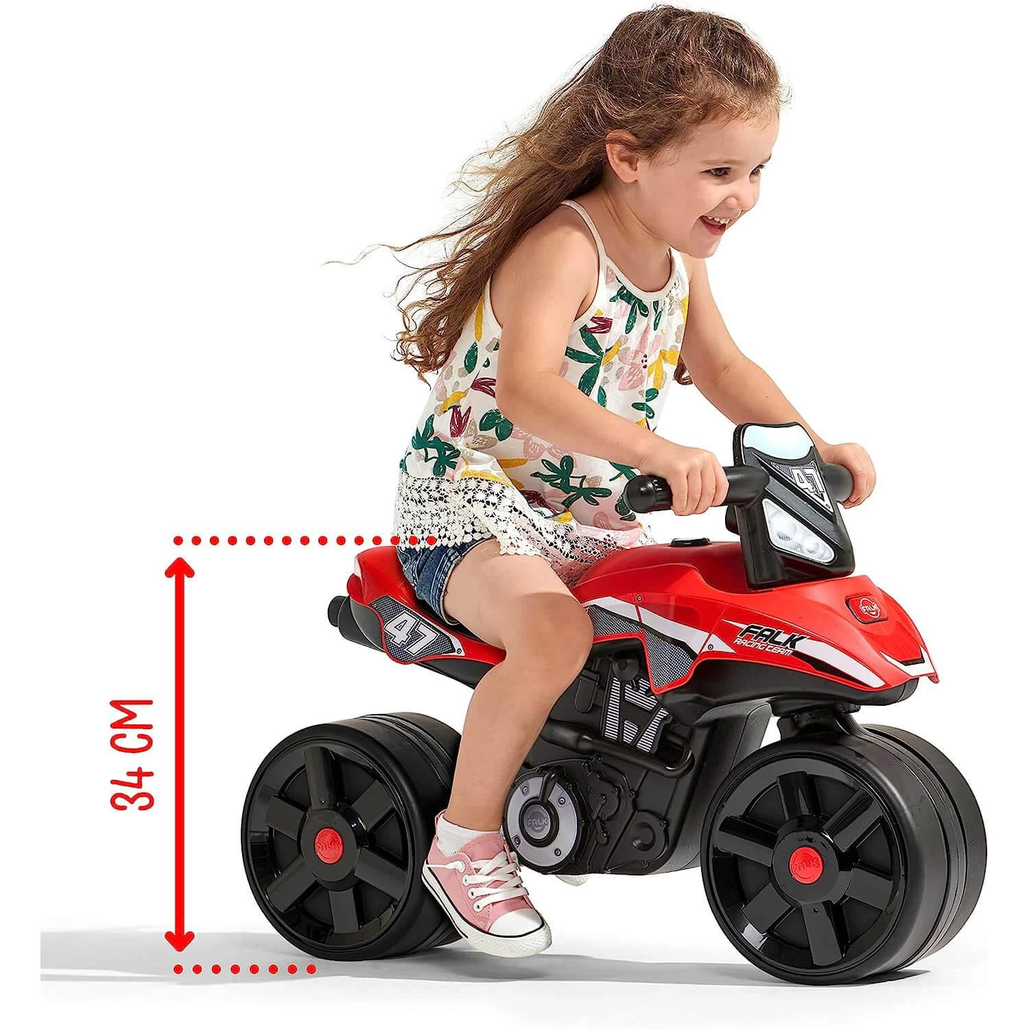 Porteur Moto Falk Racing Team - Rouge 3 Porteur Moto Falk Racing Team - Rouge â Image 3