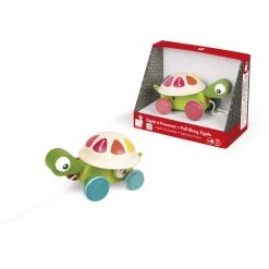 Janod Jouet à Tirer : Tortue à Promener Zigolos -Merci tys p3 FULL 365