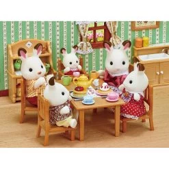 Sylvanian Families Sylvanian Family 4150 : Famille Lapin Chocolat -Merci tys p3 FULL 428