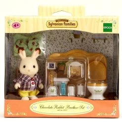Sylvanian Families Sylvanian Family 5015 : Frère Lapin Chocolat Aux Toilettes -Merci tys p3 FULL 438