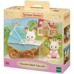 Sylvanian Families 5432 : Les Jumeaux Lapin Chocolat -Merci tys p3 FULL 499