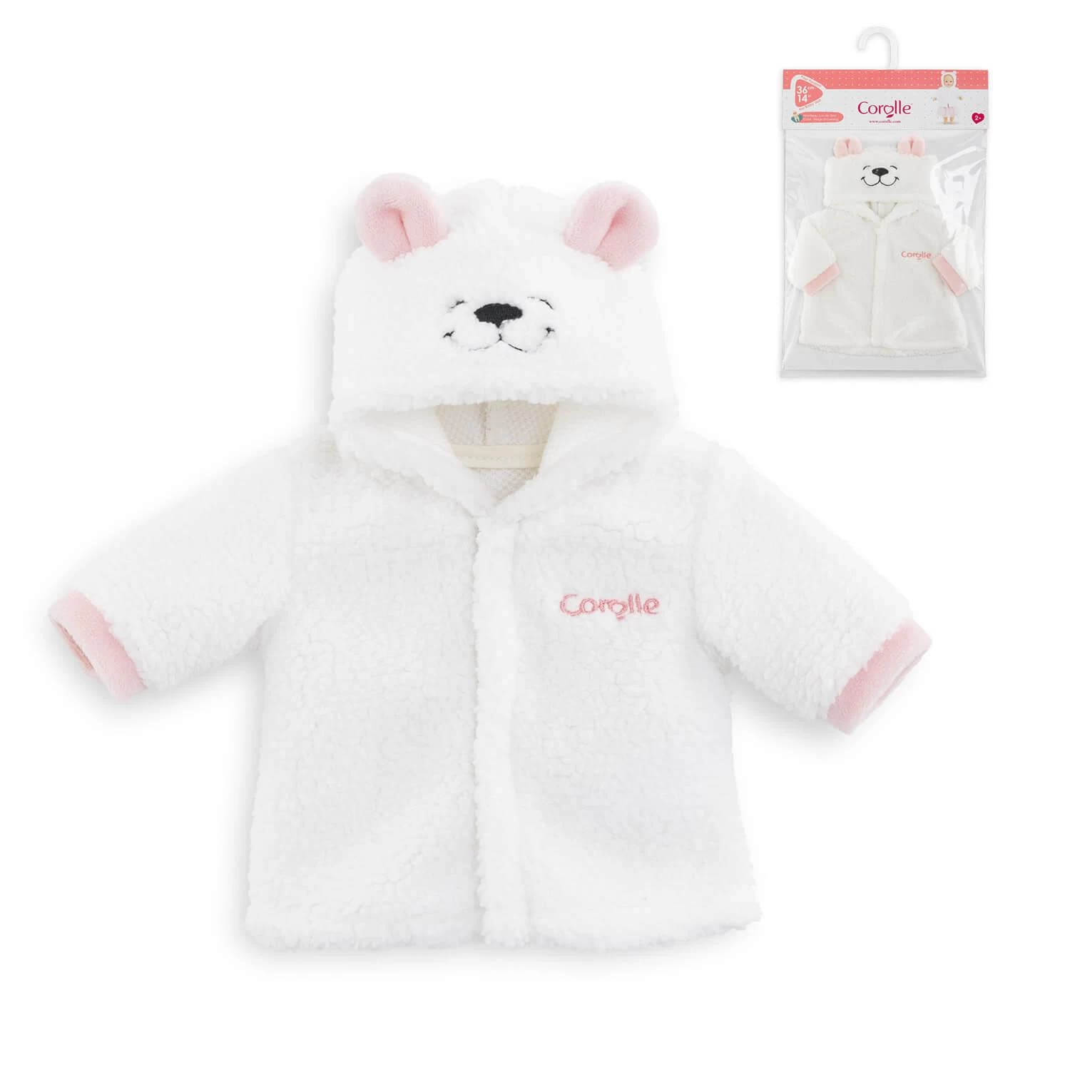 Vêtement Pour Mon Grand Poupon Corolle 36 Cm : Manteau Soir De Fête 3 Vêtement Pour Mon Grand Poupon Corolle 36 Cm : Manteau Soir De Fête – Image 3