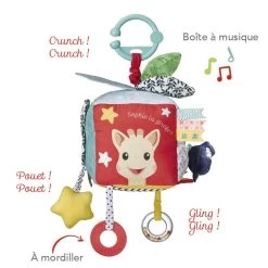 Boîte à Musique : Maxi Cube Sensoriel Sophie La Girafe -Merci tys p3 FULL 56