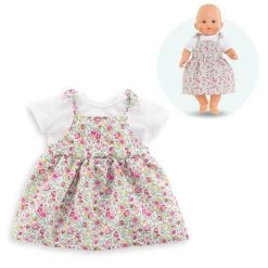 Vêtement Pour Grands Poupons 36 Cm Mon Classique Corolle : Robe Jardin En Fleurs -Merci tys p3 FULL 565