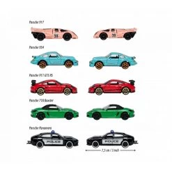 Coffret Majorette : 5 Véhicules Porsche -Merci tys p3 FULL 608
