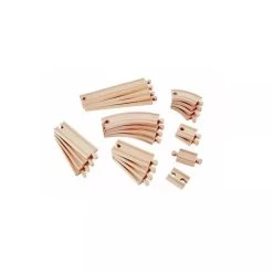 Hape Coffret D'extensions De Rails 24 Pièces -Merci tys p3 FULL 639