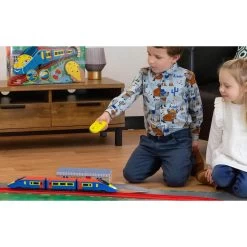 Coffret Playtrains : Circuit De Train à Piles Télécommandé : Flash The Local Express -Merci tys p3 FULL 642