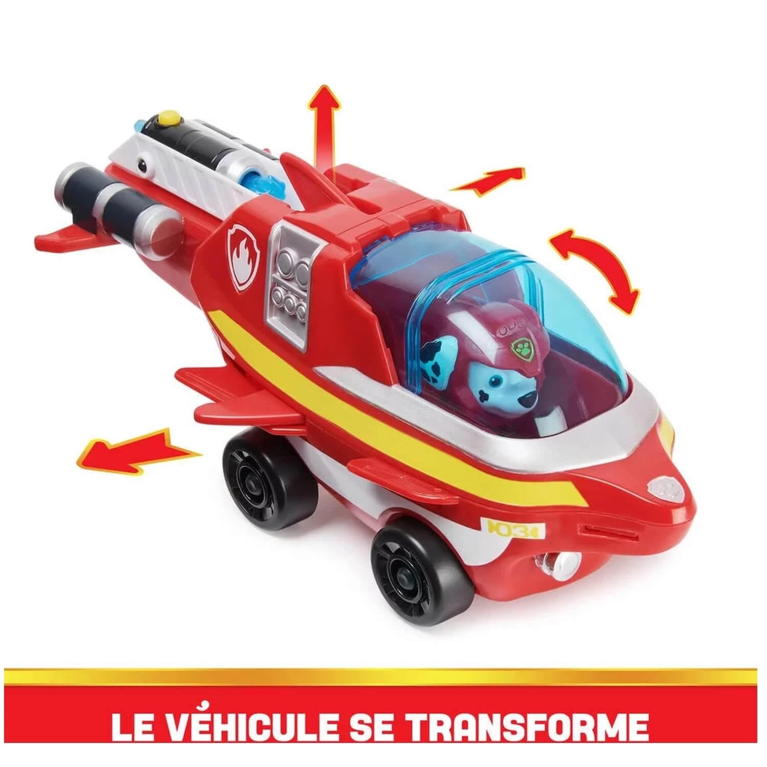 SPIN MASTER Véhicule Et Figurine Pat'Patrouille Aqua Pups : Marcus 3 SPIN MASTER Véhicule Et Figurine Pat'Patrouille Aqua Pups : Marcus – Image 3