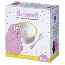 Bol Ventouse Avec Cuillère Barbapapa -Merci tys p3 FULL 7