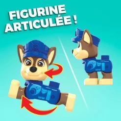 MATTEL Mega Bloks : Pat’Patrouille (Paw Patrol) : La Voiture De Police De Chase -Merci tys p3 FULL 718