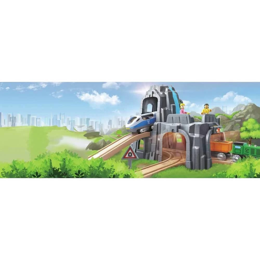 Hape Tunnel De La Montagne Pour Train Avec Sons Et Lumière 3 Hape Tunnel De La Montagne Pour Train Avec Sons Et Lumière – Image 3