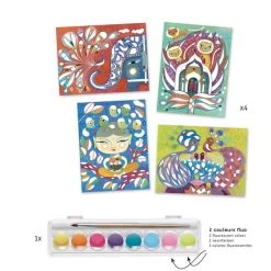 Djeco Atelier De Gouaches : India -Merci tys p3 FULL 781