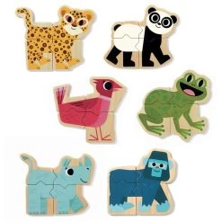 Djeco Puzzle Animaux Magnétiques : Mixanimo -Merci tys p3 FULL 787