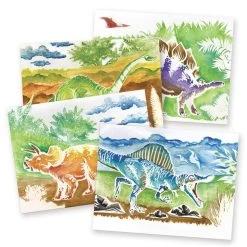 Aquarelle Magique : Dinosaures -Merci tys p3 FULL 811
