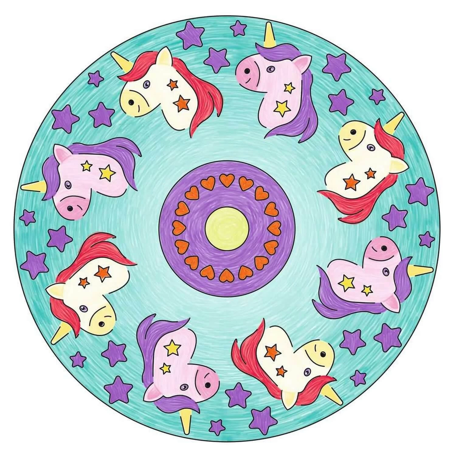 Ravensburger Mandala Designer : Licorne 3 Ravensburger Mandala Designer : Licorne – Image 3