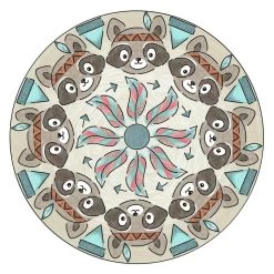 Ravensburger Mandala Designer - Boho Style -Merci tys p3 FULL 833