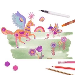 Djeco Mallette Artistique : Sparkling Color Box : Couleurs étincelantes -Merci tys p3 FULL 852