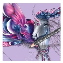 Nebulous Stars Carnet De Croquis Créatif : Chevaux Magiques : Firiaz Et Daliaz -Merci tys p3 FULL 862