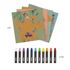 Djeco Crayons De Cire : Ballerines 6 Djeco Crayons De Cire : Ballerines -Merci tys p3 FULL 865