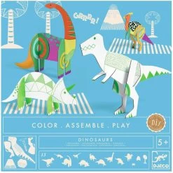 Djeco Colorie Assemble Joue : Les Dinosaures 5 Djeco Colorie Assemble Joue : Les Dinosaures -Merci tys p3 FULL 867