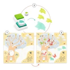 Djeco Coffret Tampons : En Visite -Merci tys p3 FULL 870