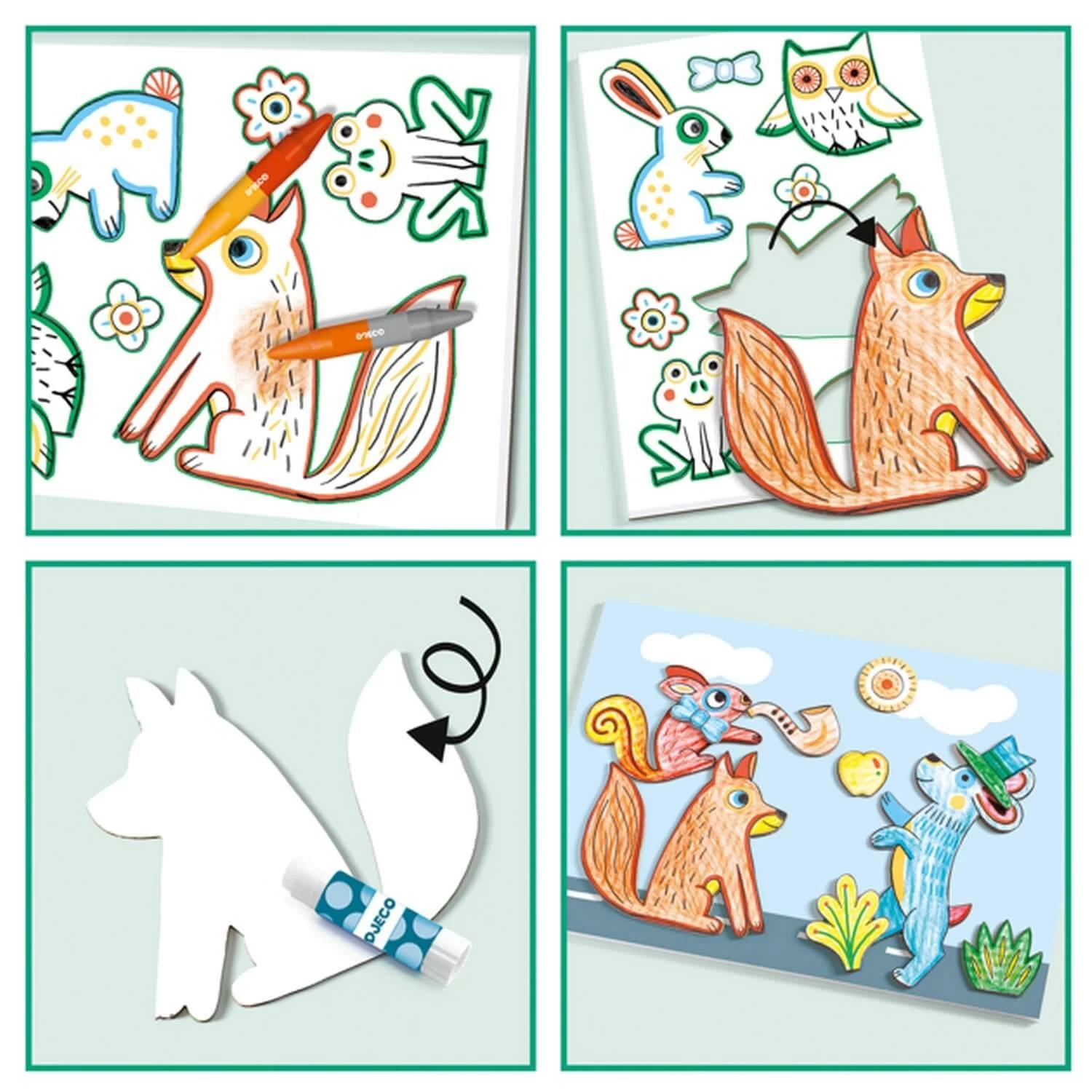 Djeco Un Monde à Créer : Animaux 3 Djeco Un Monde à Créer : Animaux – Image 3