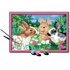 Ravensburger Peinture Au Numéro : Numéro D'Art Grand Format : Lapins Dans Le Pré 5 Ravensburger Peinture Au Numéro : Numéro D'Art Grand Format : Lapins Dans Le Pré -Merci tys p3 FULL 896